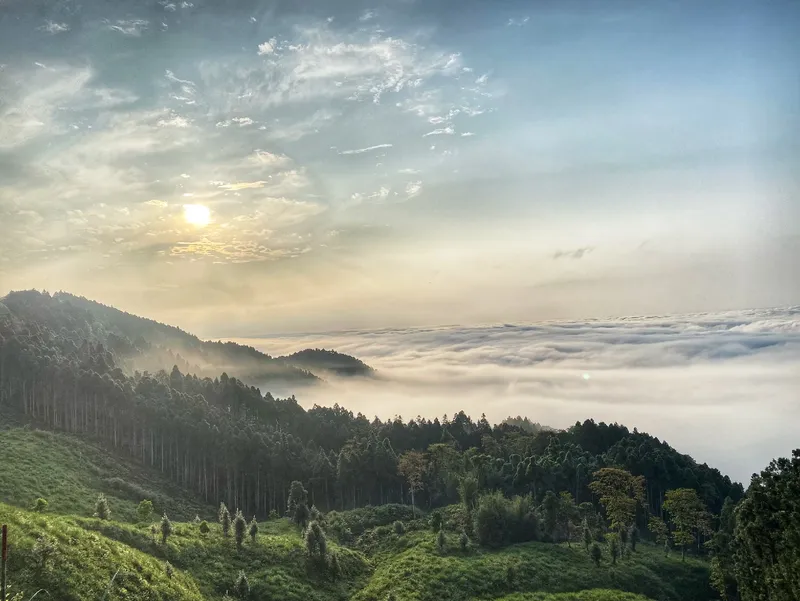 油羅山第三登山口