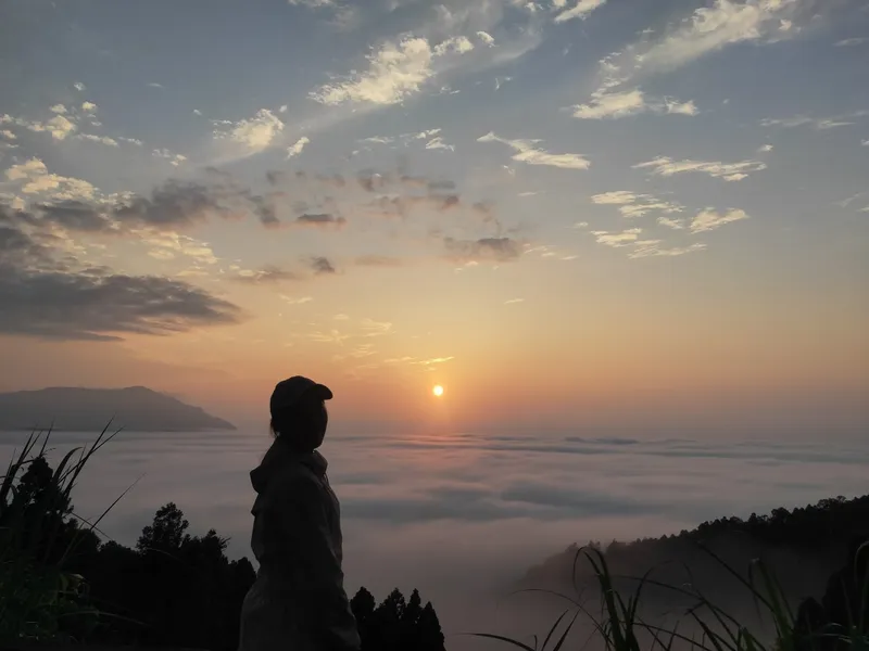 油羅山第三登山口