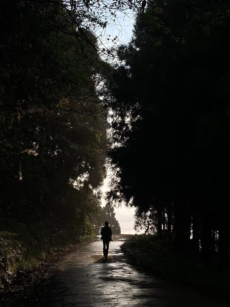 油羅山第三登山口