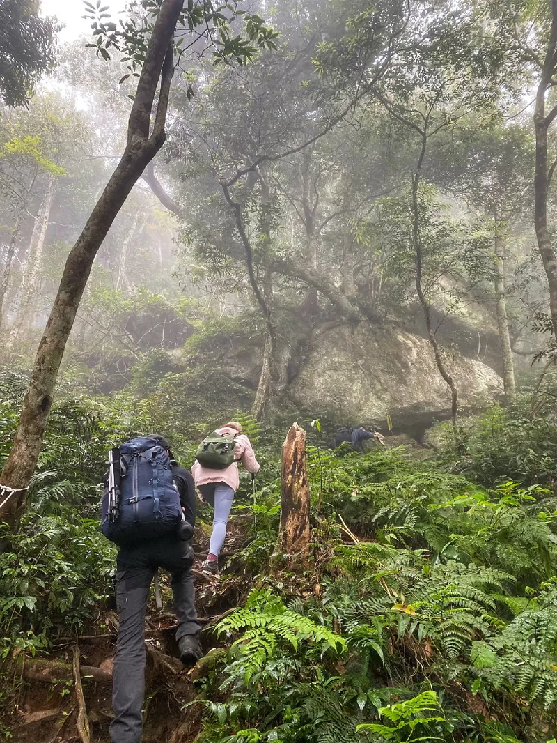 油羅山第一登山口