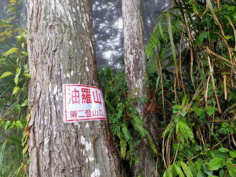 油羅山第三登山口